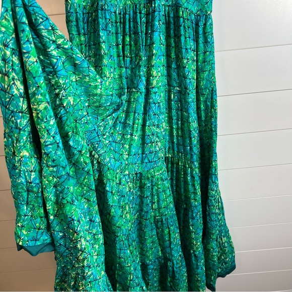 Soft Surroundings Marianna Geo Batik
Chalis Tiered Midi Dress. Size Medium. - Picture 7 of 12